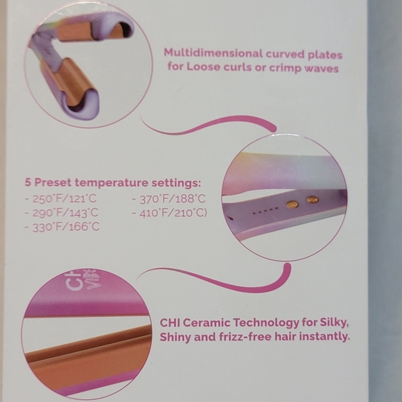 CHI Vibes Pink Hair "Wave On" - Picture 5 of 6